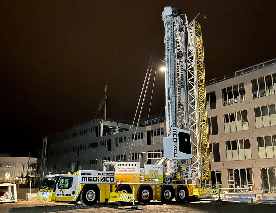 Chantier d'EMLYON à Lyon par Mediaco